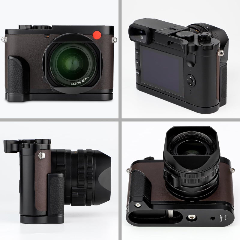 Haoge HG-Q2B Hand Grip Bracket Holder Designed for Leica Q2 Camera Body - Image 5